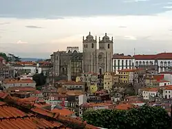 Vista desde el centro de la ciudad.