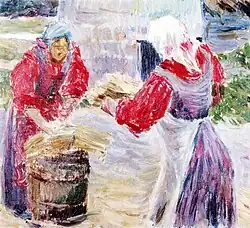 Campesinas (boceto), 1896-1897