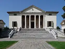 Palladio, Villa Badoer, 1556 en adelante, una de sus villas en la terrafirma