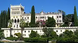 Isla de Garda, Brescia, Italia (1903).