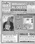 Portada de la revista "Mirando a oeste" N.º 270 de mayo de 2015, editada en Villa Luro
