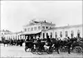 La estación a finales del s. XIX