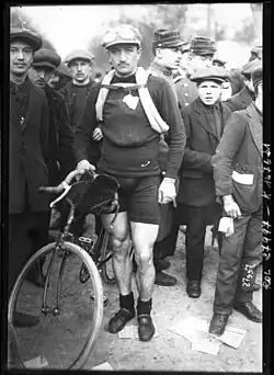 Vincenzo Borgarello a la París-Roubaix 1913