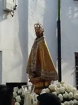 Manto dorado de 1922