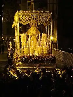 Virgen de la Esperanza de la Semana Santa de Puente Genil.