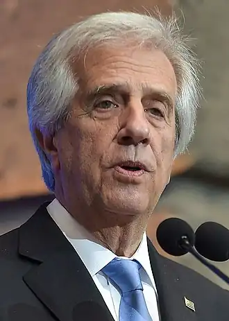 UruguayTabaré Vázquez*2005-20102015-2020