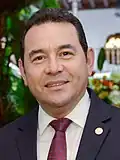 Jimmy Morales, 2016 - 2020, 56&nbsp;años.