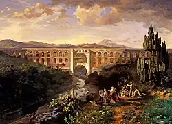 Vista de la Hacienda de Matlala, 1857, Museo Amparo, Puebla