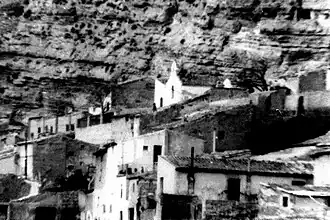 Vista general de la antigua ermita