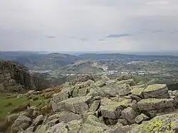 Vista hacia el mar desde el Adarra