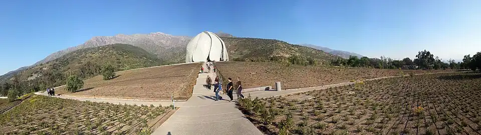 vista panorámica, desde la escalera de acceso (2016)