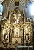 Retablo mayor de la iglesia