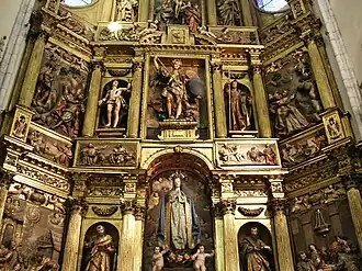 Retablo mayor de Gregorio Fernández