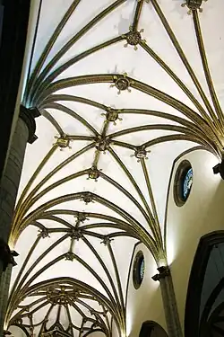 Bóvedas de la nave central