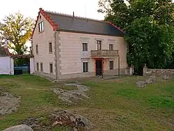 Vista de una de las viviendas de la localidad