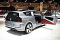 Prototipo Volkswagen up! lite, vista 3/4 posterior.