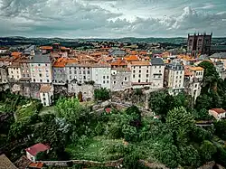 vista de la ciudad alta