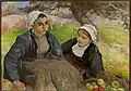 Władysław Ślewiński - Two Breton women with a basket of apples - National Museum in Warsaw