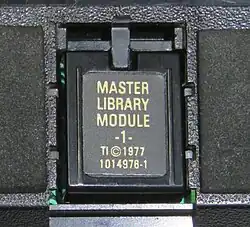 La TI-59 con el módulo de librerías estándar.