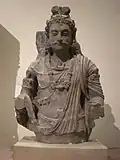 Bodhisattva Maitreya, Gandhara, siglos II-IV d. C.