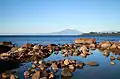 Vista del volcán Osorno desde Puerto Varas