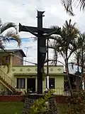 Cristo de Lata en la Iglesia de San Juan Bautista de Cajibío