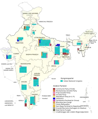 Elecciones generales de India de 1962