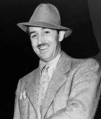 Walt Disney en 1938.