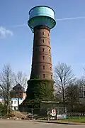Torre de agua en la calle Alleestraße
