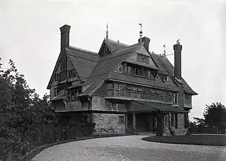 William Watts Sherman House, Newport, Rhode Island (1875–76), Henry Hobson Richardson, arquitecto.