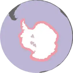 alt=Distribución de la foca de Weddell &nbsp;&nbsp;&nbsp;&nbsp;&nbsp;Agua&nbsp;&nbsp;&nbsp;&nbsp;&nbsp;Área&nbsp;&nbsp;&nbsp;&nbsp;&nbsp;Hielo