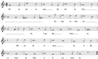 La canción en la misa de Taverner.