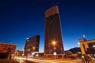 Construcción de la torre