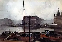 Prins Hendrikkade en Amsterdam, de Witsen, 1891.