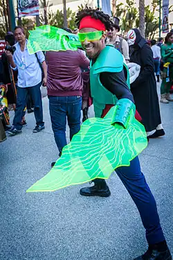 Cosplayer del personaje de la película de Disney en la WonderCon de 2015
