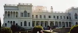 Palacio de Livadia, puerto de Yalta, donde fue firmado el tratado de Yalta en 1945