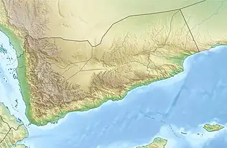Kamaran ubicada en Yemen