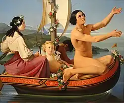 Ditlev Blunck (1840-1845) Juventud, de la serie Las cuatro edades del hombre.