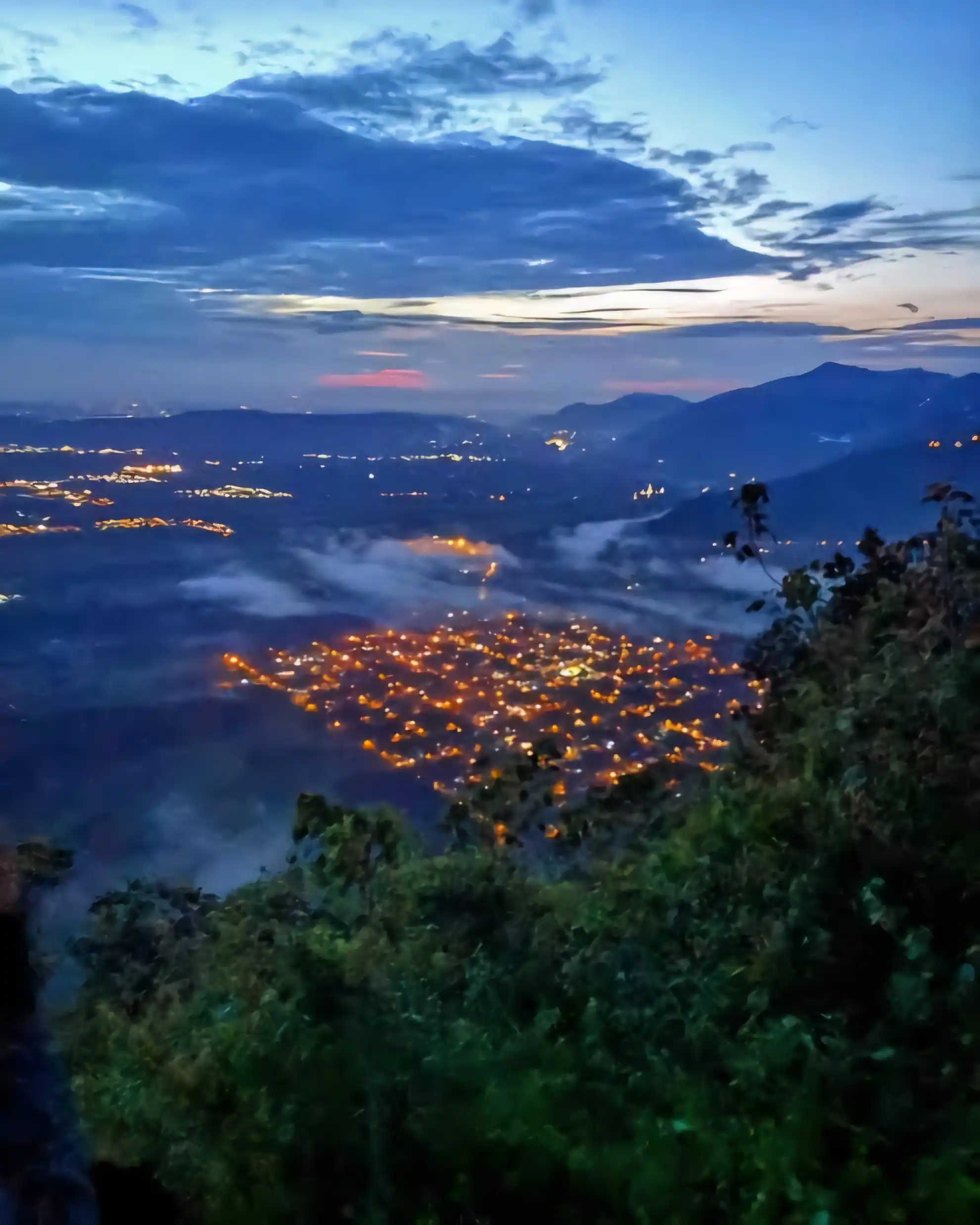 Zapoapan desde el Cerro de Nexca