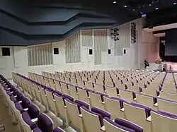 La sala de conciertos