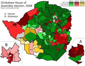 Elecciones generales de Zimbabue de 2008