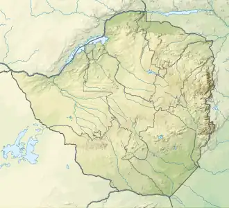 Isla Remembrance ubicada en Zimbabue