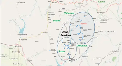 Pueblos Guarijíos Sonora y Chihuahua