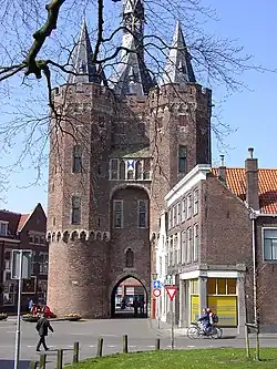 Sassenpoort (s. XV) en Zwolle
