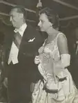 El Presidente Juscelino Kubitschek y la Primera dama Sarah.