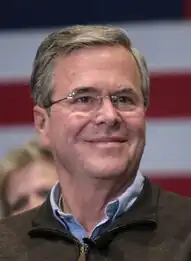 Gobernador Jeb Bush de Florida Retiro 20 de febrero, 2016