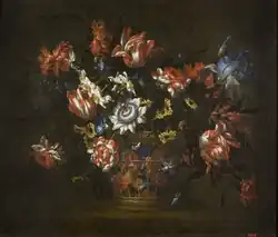 Jarrón con flores, 1876. Biblioteca Museo Víctor Balaguer