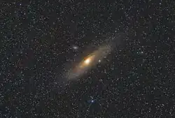 Galaxia de Andrómeda, 14 de noviembre de 2015