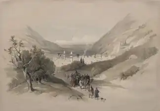 41. Entrada a Nablus.